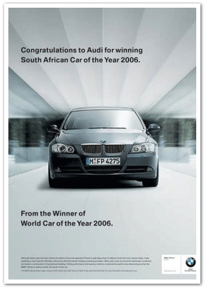 BMW Car of the World Ad