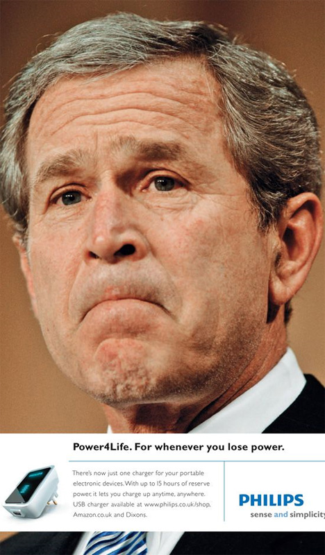 bush lost power Smart Ad   Just In Time For Ex President George Bush